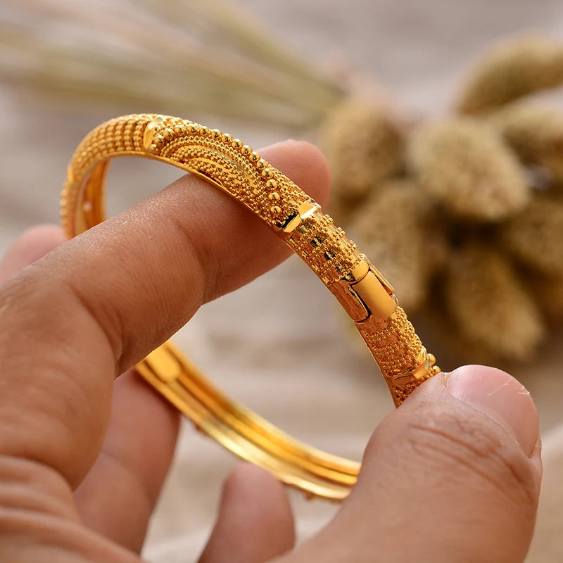 Dubai Gold Plated Luxury Bangle
