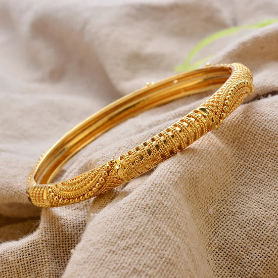 Dubai Gold Plated Luxury Bangle
