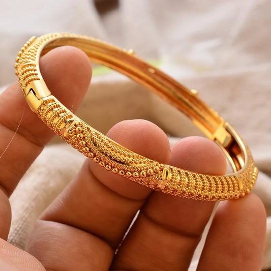 Dubai Gold Plated Luxury Bangle